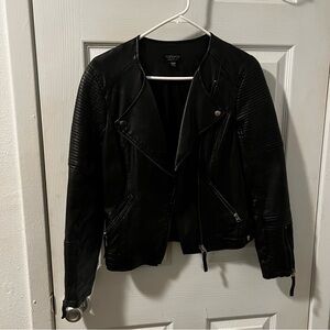 Topshop Leather Jacket